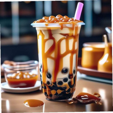 Bubble Tea: Карамельный кофе